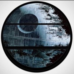 Disney Store Star Wars Death Star Wall Shelving Unit