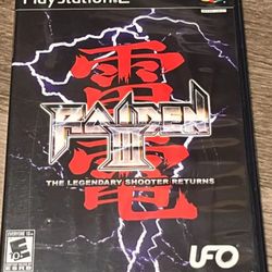 Raiden 3 For PlayStation 2