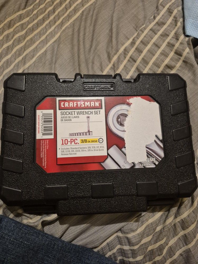 Craftsman Socket Set And Wrench