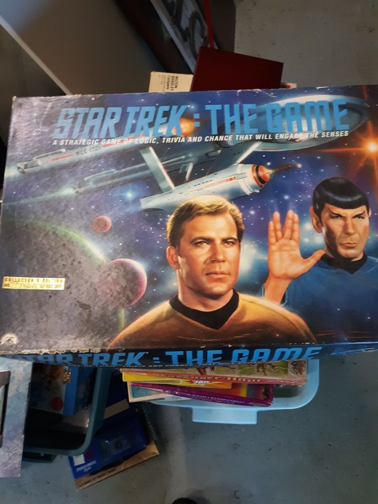 Star trek collectors edition board game