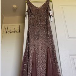 New Beaded Gown Size 10