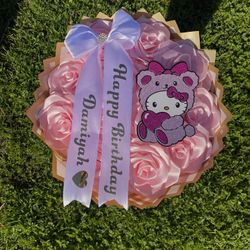 Hello kitty bouquet eternal roses