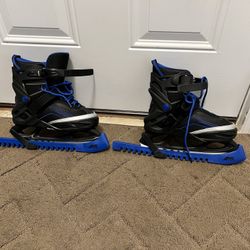 Jackson Softec Adjustable Youth Ice Skates with Guards