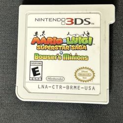 Mario & Luigi: Superstar Saga + Bowser's Minions Nintendo 3DS (Cartridge Only)