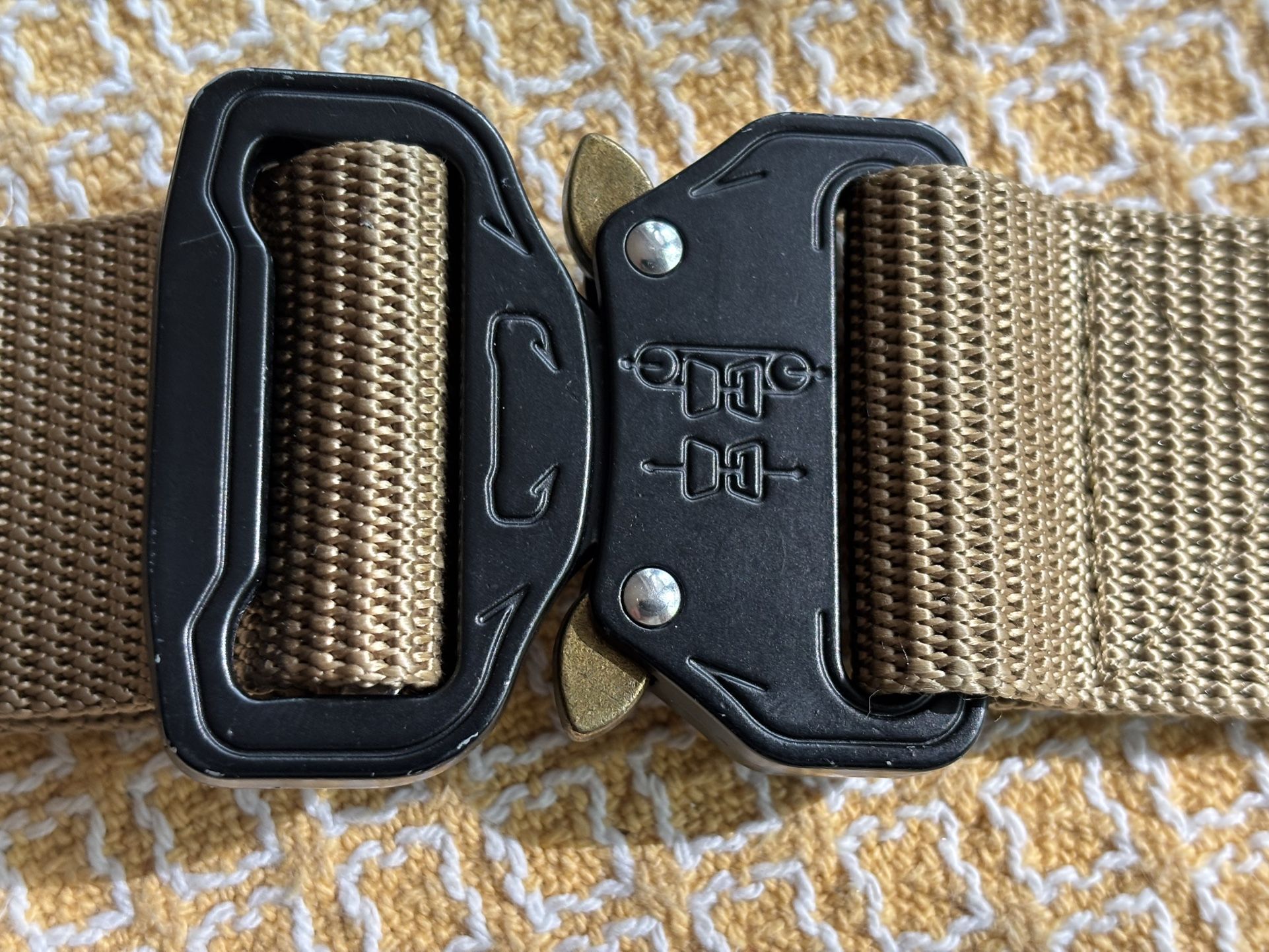 Military Surplus Wolf Tactical Combat Belt, Medium
