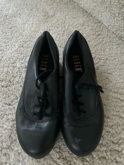 Bloch kids leather tap shoes
