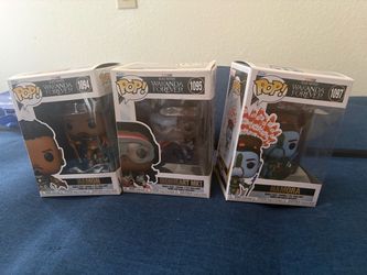 Funko Pop Wakanda Forever Set of 3