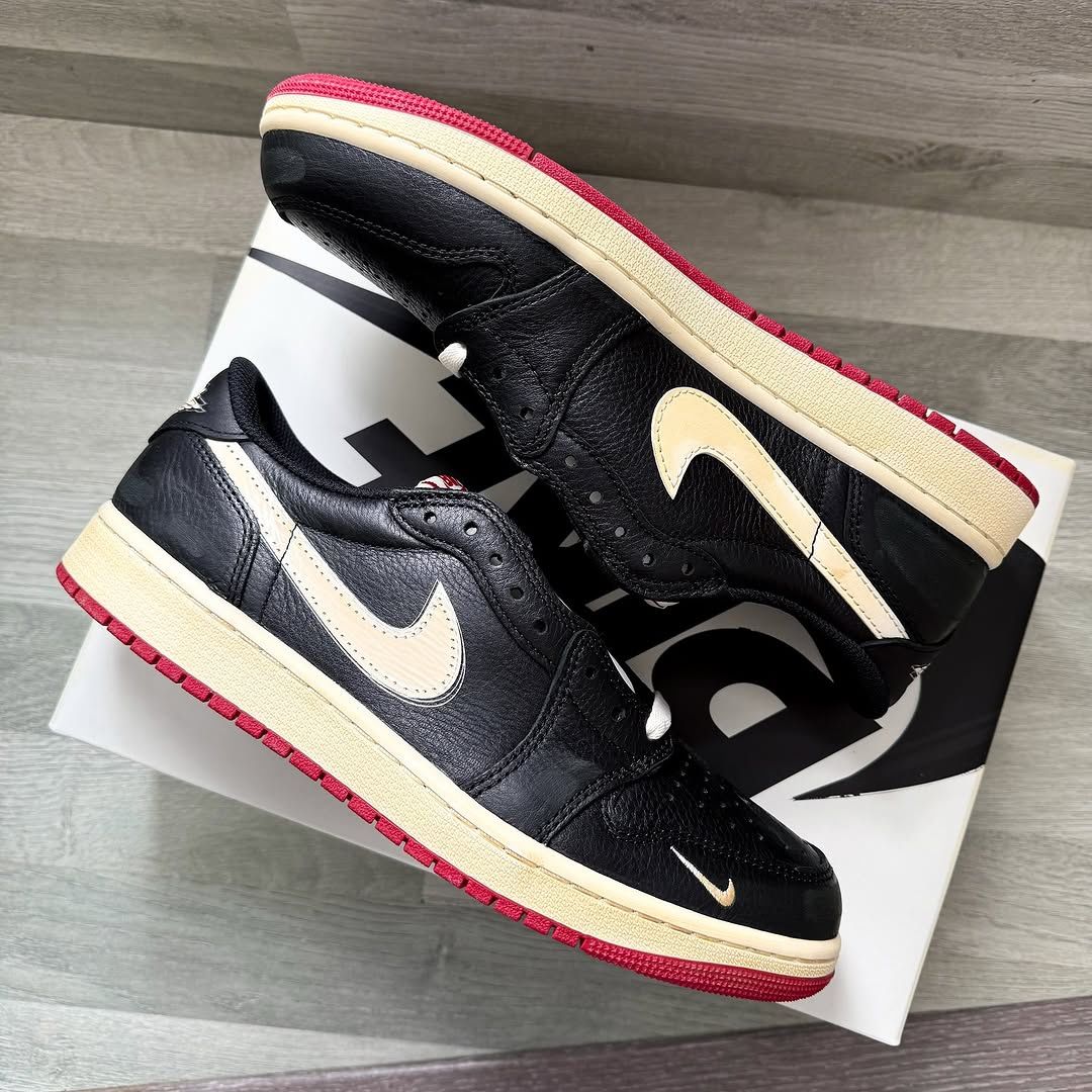 Men Size 10 Nigel Jordan 1 low OG ‘better with time’