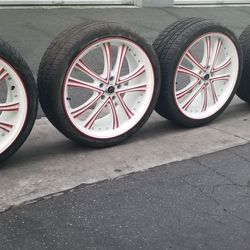 Wheel 20 5 Lugs 5x114.3  New Rims And Tires 