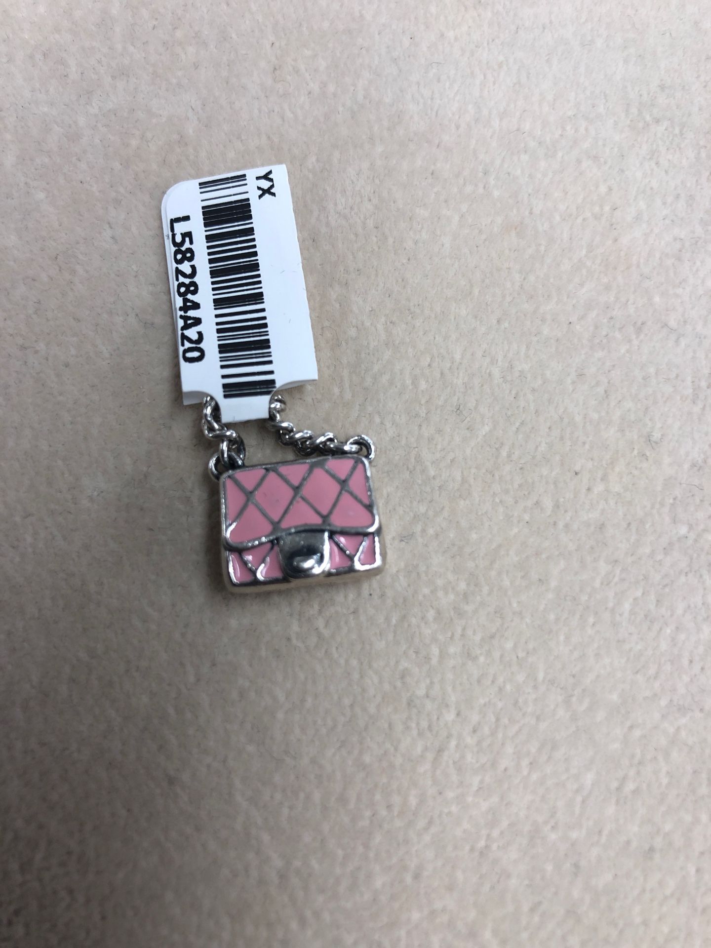 James Avery Pink Purse Charm