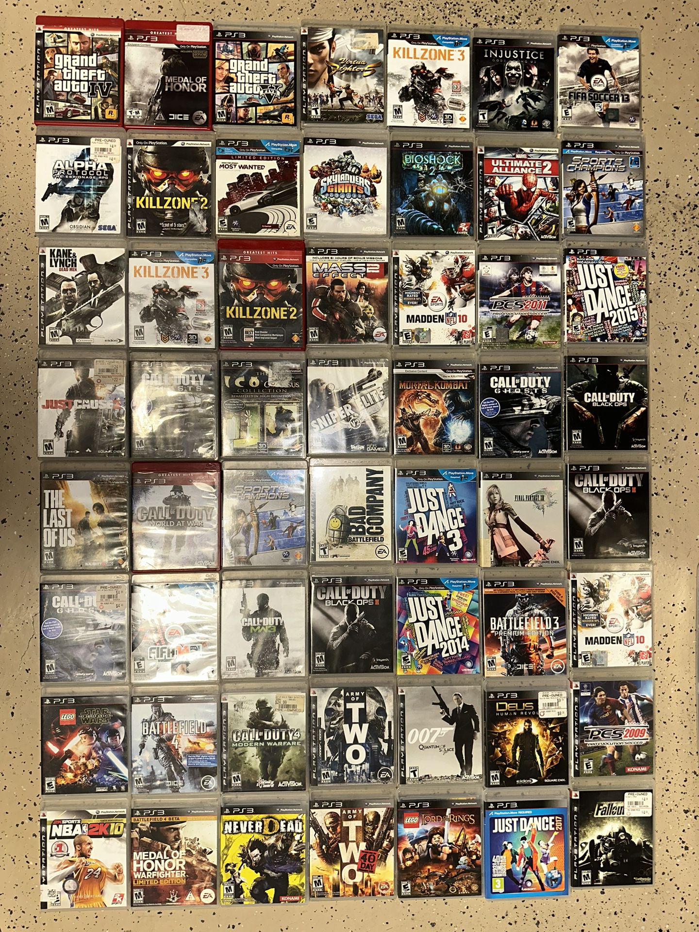 PS3 Games and Accessories for Sale