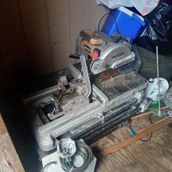 Ridgid Tile Cutting Machine