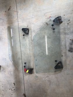 68 Camaro door glass