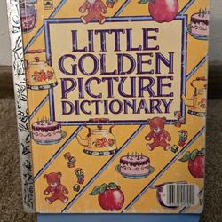 A Little Golden Book 1981 Little Golden Picture Dictionary