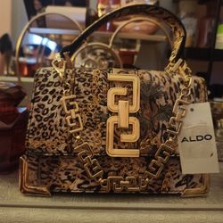 Leopard Mini Aldo Bag