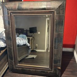 Antique Mirror And Picture
