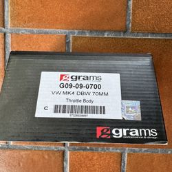 VW MK4 GTI 70mm Grams Throttle Body NEW