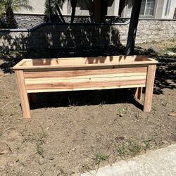  Cedar Wood Planter  Boxes 🍓🌶️🌼🥒🥦