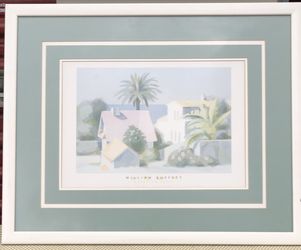 William Buffet Works On Paper Framed