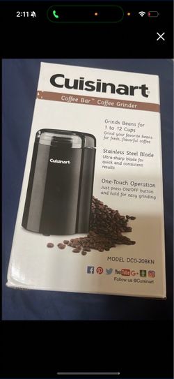 $40 Cuisnart Coffee Grinder