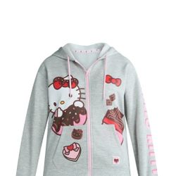 Hello Kitty Valentines Sweets Sweatshirt Jacket 