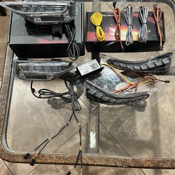 Q50 Mirror and Bumper Sequential RGB Flow Series Set