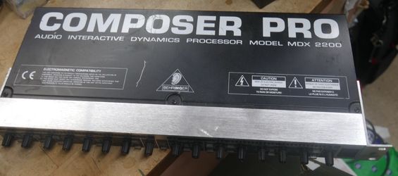 Behringer EG  MDX2200 Equalizer used  892758-3