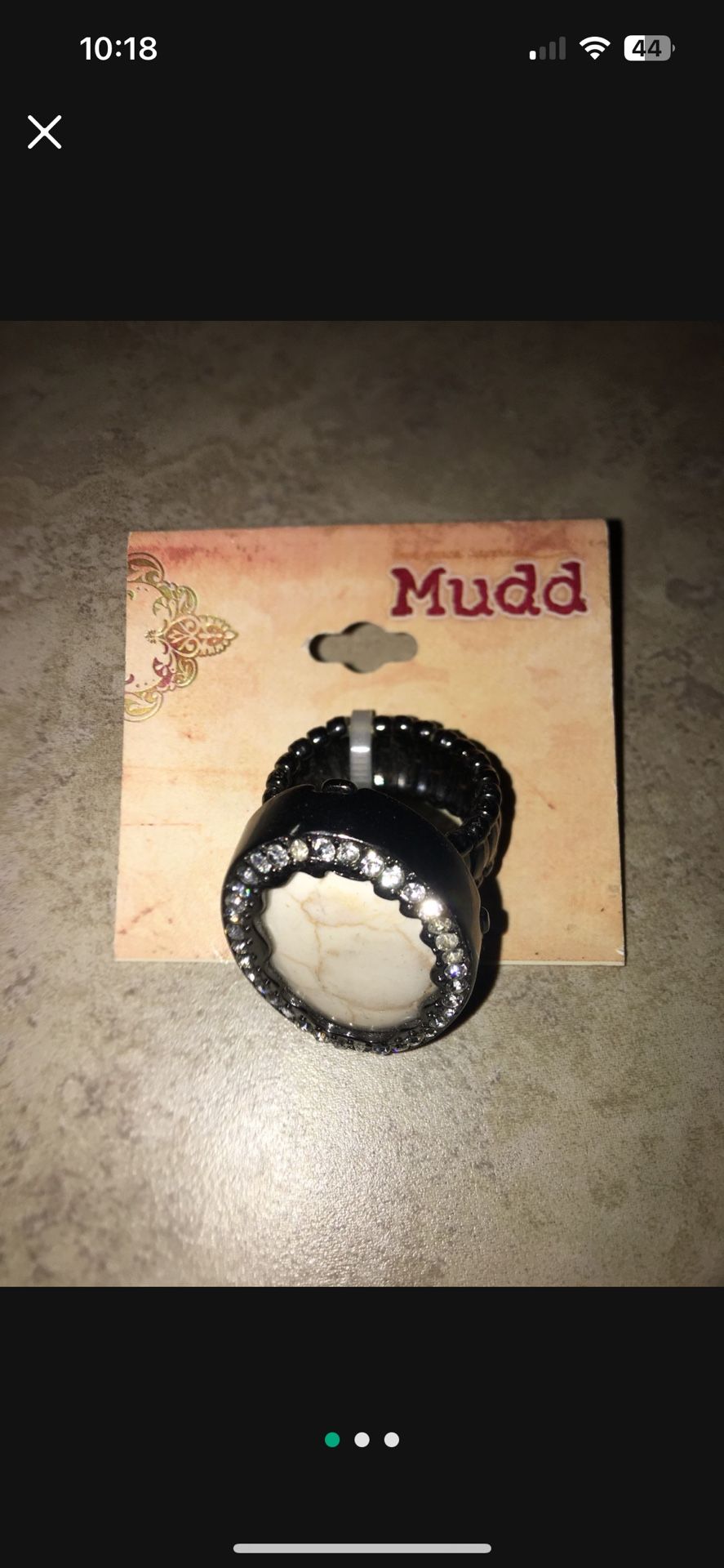 Girl’s MUDD Ring