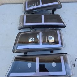 03/07 Chevy Silverado LED Front Headlights 