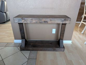 Console table