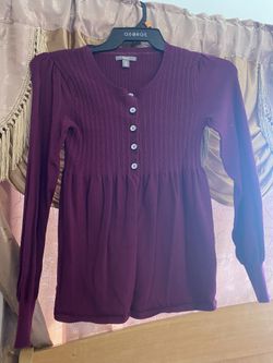 Apt. 9 Purple Sweater Size Medium $6