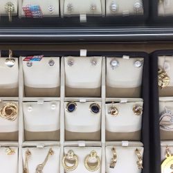 2.00 Total Weight Diamond Stud Earrings In 14ky Gold Settings, Layaway Available!