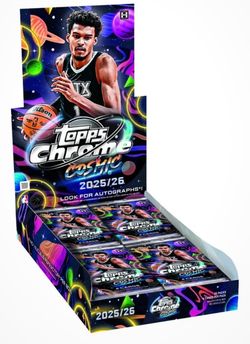 2025-26 Topps Chrome Cosmic Basketball Sealed Hobby Box