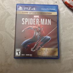 Spider Man For PS4 Game Of The Year Edition 