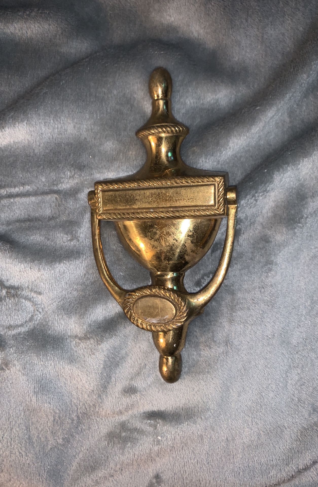 Solid Brass Door Knocker