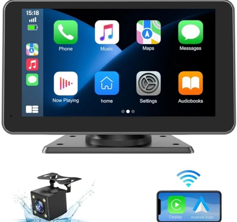 Portable Wireless Car Stereo Q9S 7 UNCH
