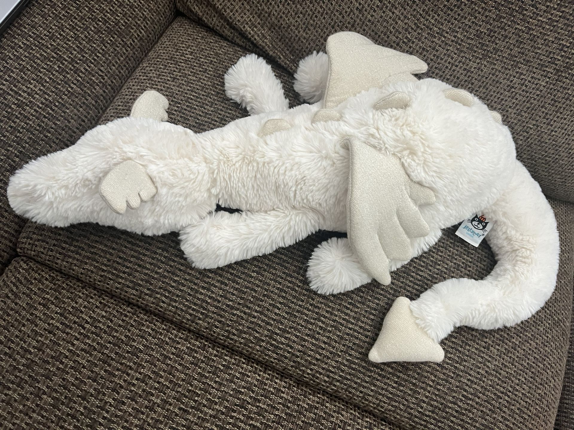 Snow Dragon Jelly Cat 20 Inch