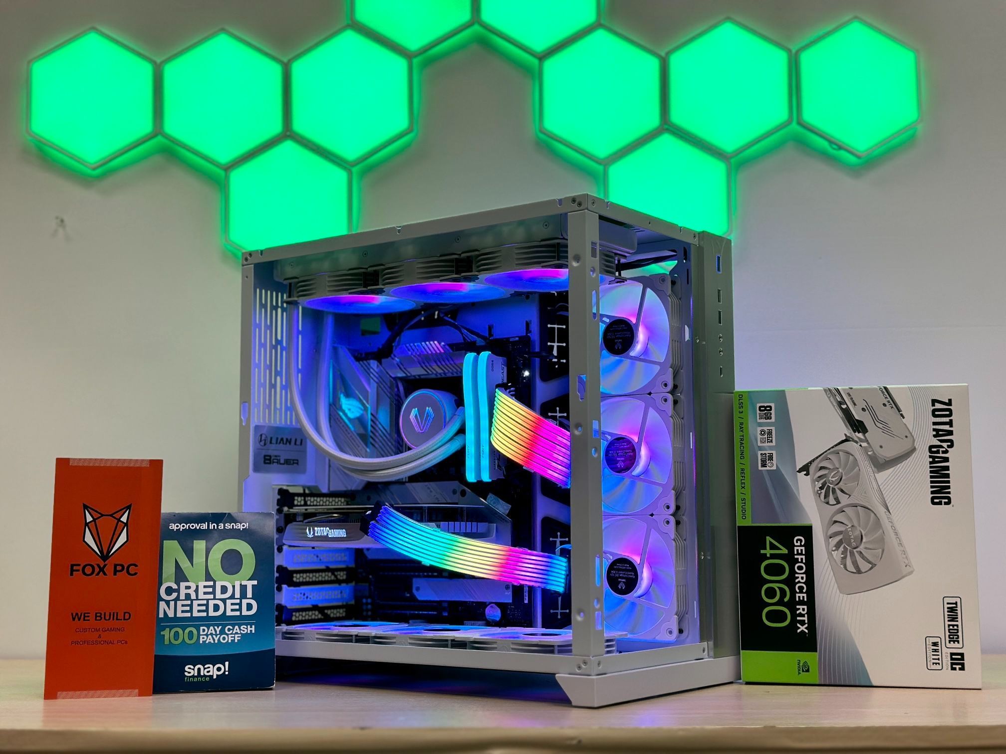 π¦ FOX 96 π¦ 1 YEAR WARRANTY π¦ FOX CUSTOM GAMING PC | DESKTOP | COMPUTER | INTEL I7-12700KF | NVIDIA RTX 4060 | 32 GB RAM | 1 TB SSD | WIN 11.