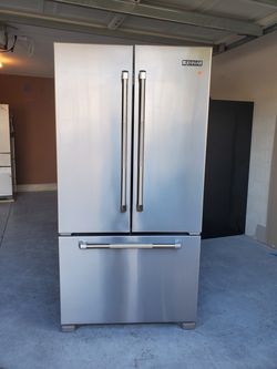 New counter depth jenn-air French door fridge