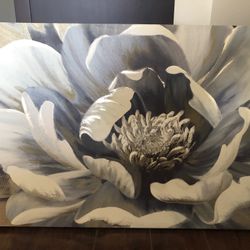 Floral Acrylic Painting Home Decor