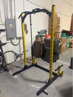 Half Power Rack / Squat Rack – Heavy Duty | Local Pickup Price: $225