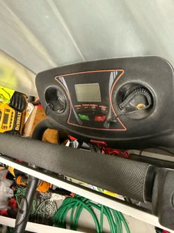 Small foldable treadmill