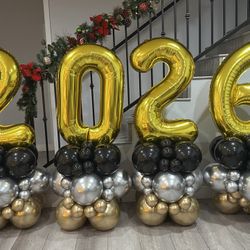New Year’s Balloon Decoration 2026