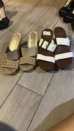 Cute 2 Pairs Of Wedges 