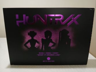 Mattel Creations HUNTR/X Rumi, Mira, Zoey “What It Sounds Like” 3-Pack (Sold Out Online)