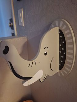 Elephant Wall-Mounted Kids hook