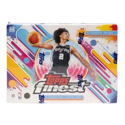 2025-26 Topps Finest NBA Basketball Hobby Box BRAND NEW FACTORY SEALED 2 Autos