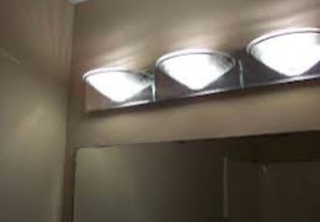 Vanity Scone Light Fixtures: 2 scone set and 4 scone set; $15 for both OBO