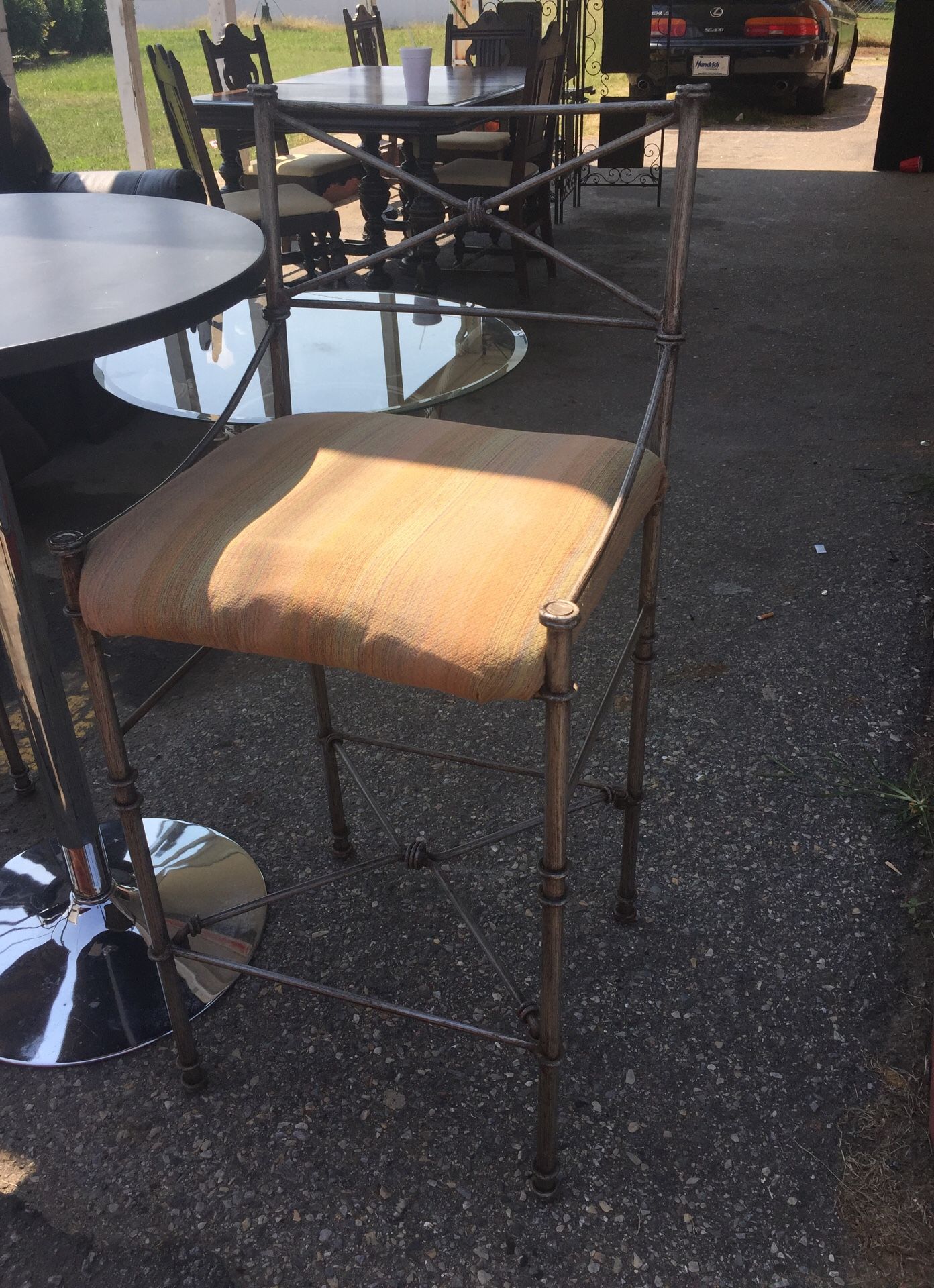 Iron Bar stools