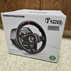 Thrustmaster T128 Racing Wheel for Xbox, Black